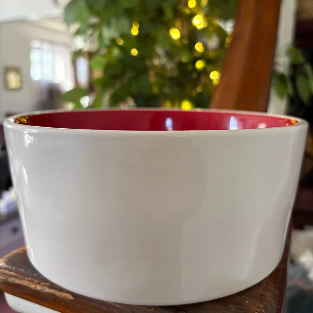 RAE DUNN Feliz Navidad Red White 8